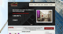 Desktop Screenshot of faikyilmazgayrimenkul.com